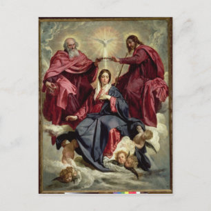 Carte Postale Coronation de la Vierge, c.1641-42