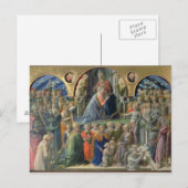 Carte Postale Coronation de la Virgin, 1441-7 (Devant / Derrière)