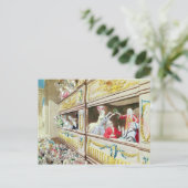 Carte Postale Coronation de Voltaire au Théâtre Français (Debout devant)