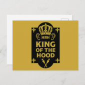 Carte Postale Coronation royale anglaise King Charles (Devant / Derrière)