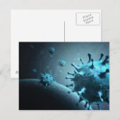 Carte Postale Coronavirus du SRAS (Devant / Derrière)