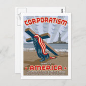 Carte Postale Corporatisme (Devant / Derrière)