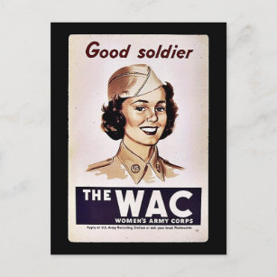Carte Postale Corps d'armée Wac Womens