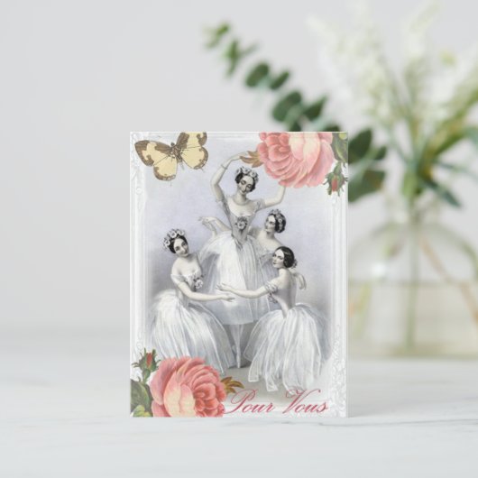 Carte Postale Corps de ballet (Debout devant)
