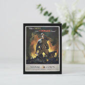 Carte Postale Corps des signaux (Debout devant)