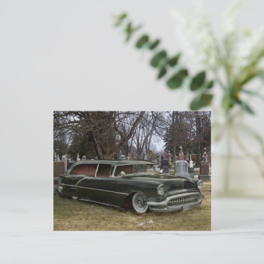 Carte Postale corpulence noire (Debout devant)