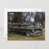 Carte Postale corpulence noire (Devant / Derrière)