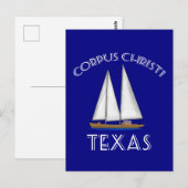 Carte Postale Corpus Christi Texas (Devant / Derrière)