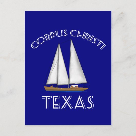 Carte Postale Corpus Christi Texas (Devant)