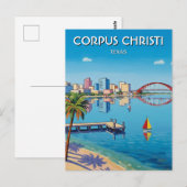 Carte Postale Corpus Christi Texas (Devant / Derrière)