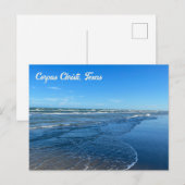 Carte Postale Corpus Christi Texas Beach Waves Photographie (Devant / Derrière)