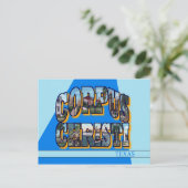 Carte postale Corpus Christi Texas Grande Lettre (Debout devant)