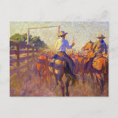 Carte Postale Corral Dust par Maynard Dixon (Devant)