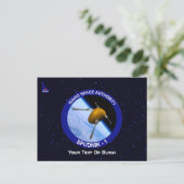 Carte Postale Correctif de la mission satellite Idaho Spudnik (Debout devant)