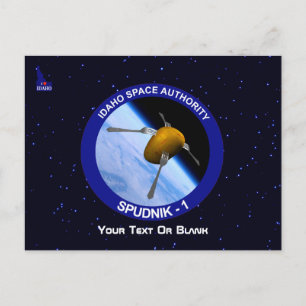 Carte Postale Correctif de la mission satellite Idaho Spudnik