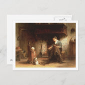 Carte Postale Correction des filets (huile sur panneau) (Devant / Derrière)