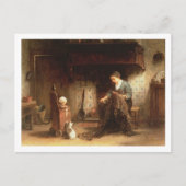 Carte Postale Correction des filets (huile sur panneau) (Devant)