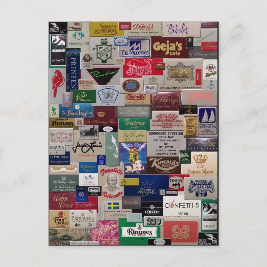 Carte Postale Correspondance des livres (Devant)