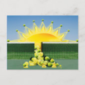 CARTE POSTALE CORRESPONDANCE SOLEIL (Devant)