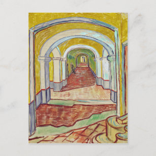 Carte Postale Corridor Van Gogh Peinture d'asile