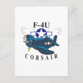 Carte Postale corsaire f4u (Devant)