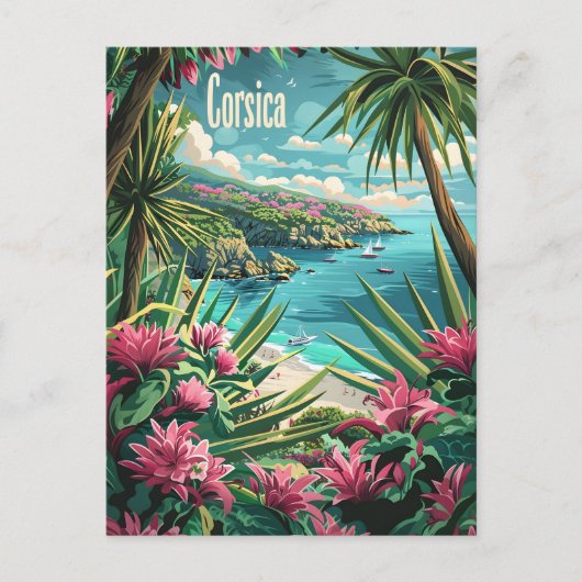 Carte Postale Corse France (Devant)
