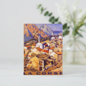 Carte Postale Corse vintage, France - (Debout devant)