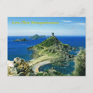 Carte Postale Corse vintage, les Iles Sanguinaires