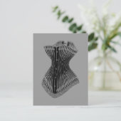 Carte Postale Corset 1878 (Debout devant)