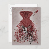 Carte Postale Corset de région boisée (Devant / Derrière)