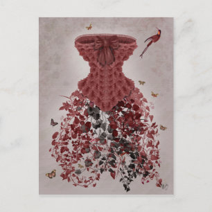 Carte Postale Corset de région boisée