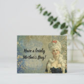 Carte Postale Corset Victorian Lady Soirée Formelle Porter (Debout devant)