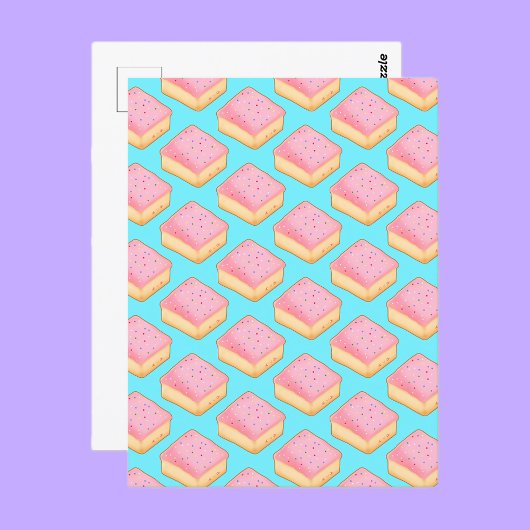 Carte Postale Cortadillo mexicain Pan rose Dulce Cake