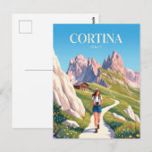 CARTE POSTALE CORTINA ITALIE (Devant / Derrière)