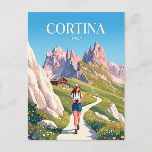 CARTE POSTALE CORTINA ITALIE (Devant)