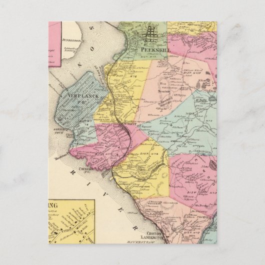 Carte Postale Cortlandt, Ville (Devant)