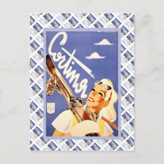 Carte Postale Cortuna, centre de sports d'hiver (Devant)