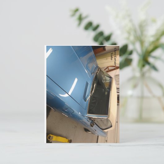 Carte postale Corvair Yenko (Debout devant)