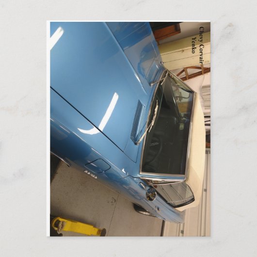 Carte postale Corvair Yenko (Devant)