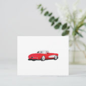 Carte Postale Corvette 1959 (Debout devant)