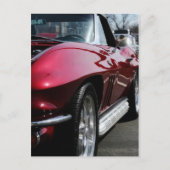 Carte Postale Corvette Chevy 1965 (Devant)