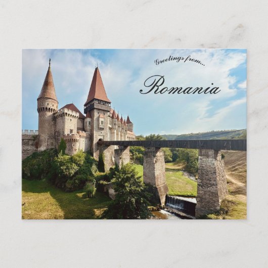 Carte Postale Corvin Castle Hunedoara County Romania (Devant)