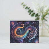 Carte Postale cosmic dragon postcard (Debout devant)