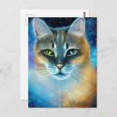 Carte postale Cosmic Kitty (Devant / Derrière)