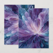 Carte Postale CosmicFlower (Devant / Derrière)