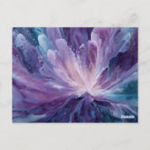 Carte Postale CosmicFlower (Dos)