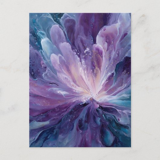 Carte Postale CosmicFlower (Devant)