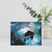 CARTE POSTALE COSMIQUE (Debout devant)