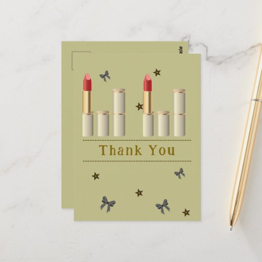 Carte Postale Cosmologiste (Devant/Arrière en situation)