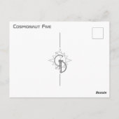 Carte postale Cosmonaut Five (Dos)